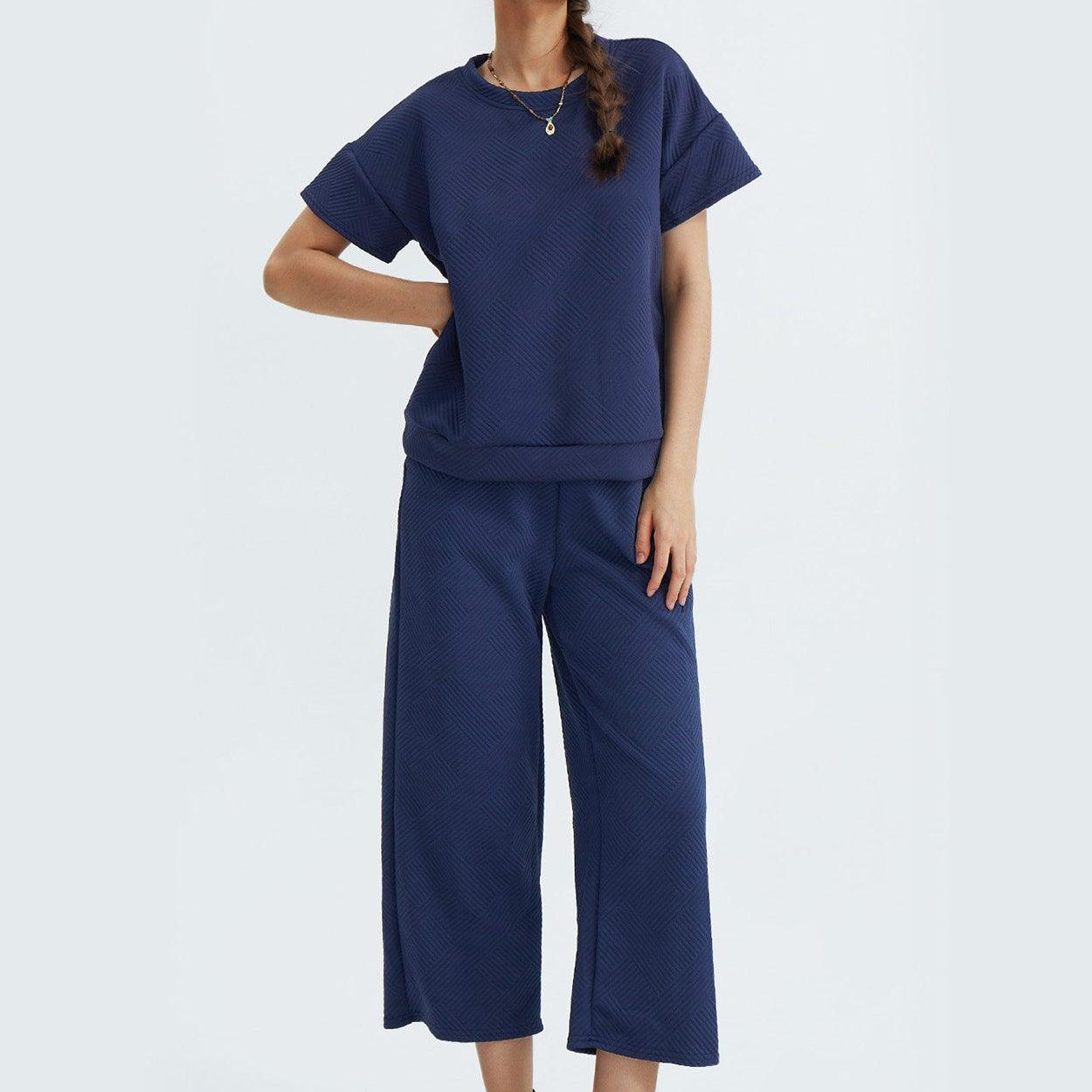 Loose Casual Two Piece Sets Tracksuits - Cherfly