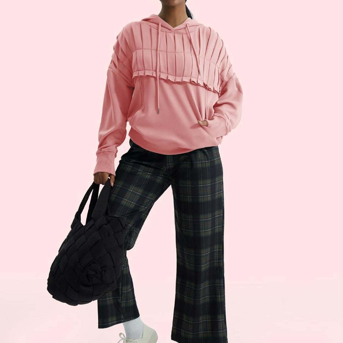 CHERFLY Oversized Hoodies for Women 2025 Casual Sweatshirts Pullover Spring Outfits